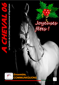 article sur le photographe Pascal Lahure dans A Cheval 06 de decembre 2012