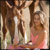 Photographies d'Angelique Gerez et de son cheval - par Pascal Lahure