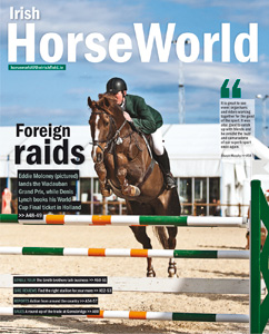 Publication de Pascal Lahure dans Irish HorseWorld